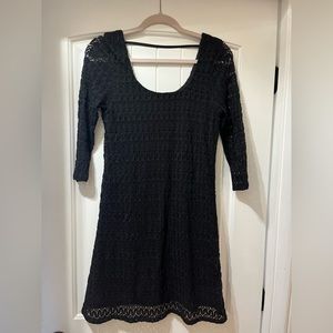 New without tags black lace fitted dress.